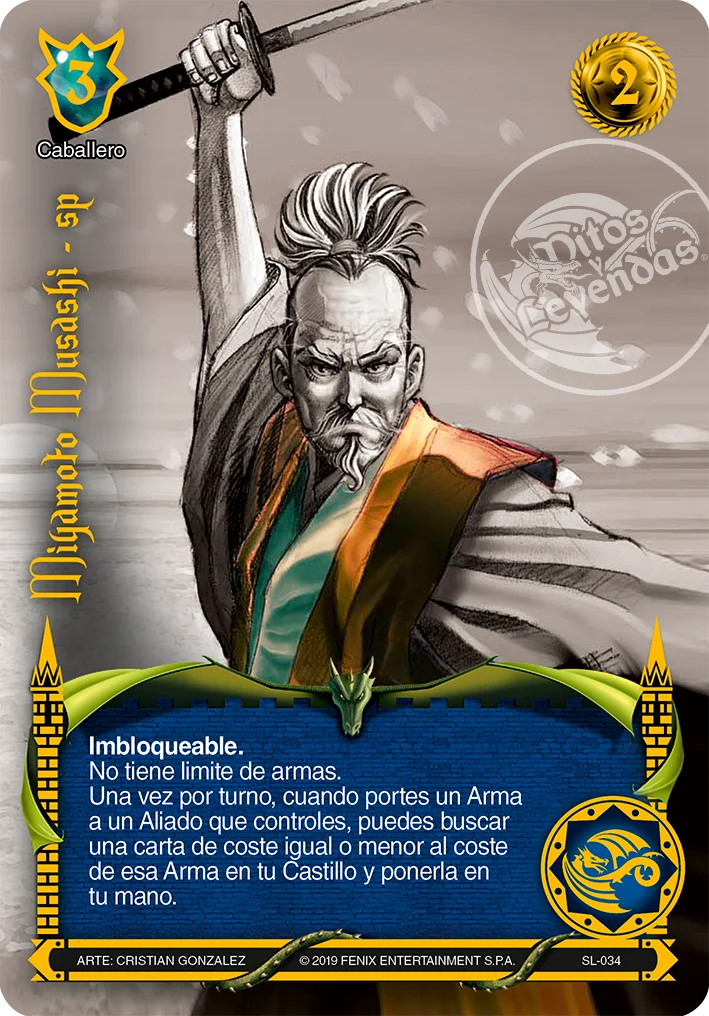 Miyamoto Musashi - SP 「olimpia-340」 (ES)