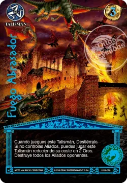 Fuego Abrasador 「OL-282」「ES」