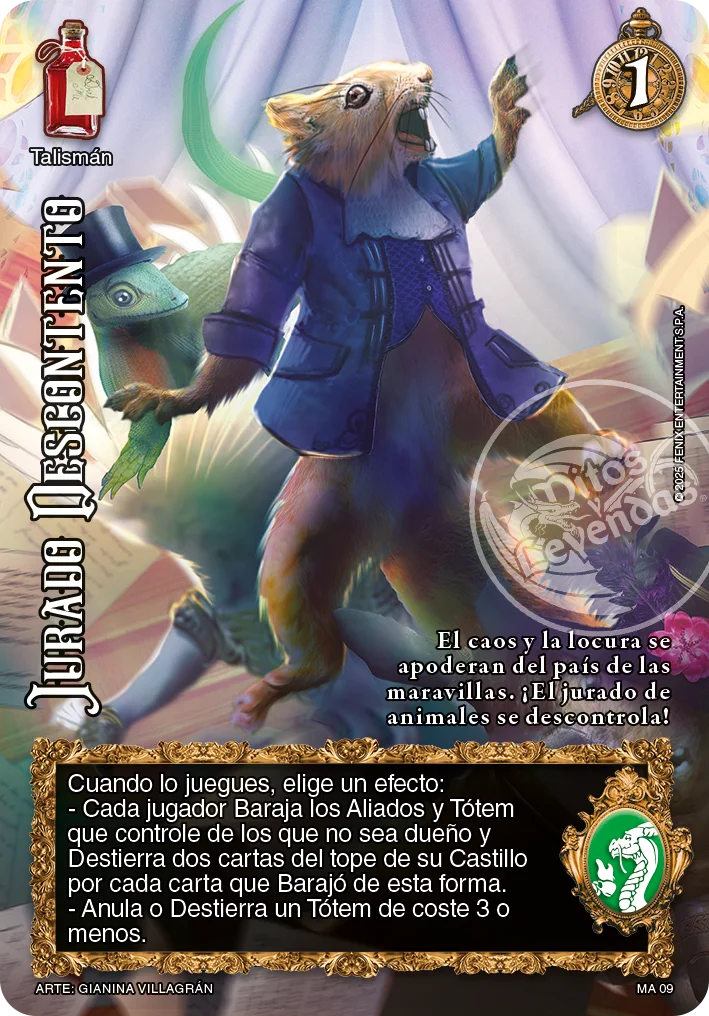 Jurado descontento 「onyria-341」「ES」