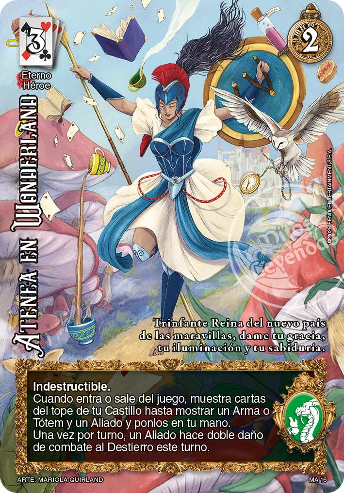 Atenea en Wonderland 「onyria-348」「ES」