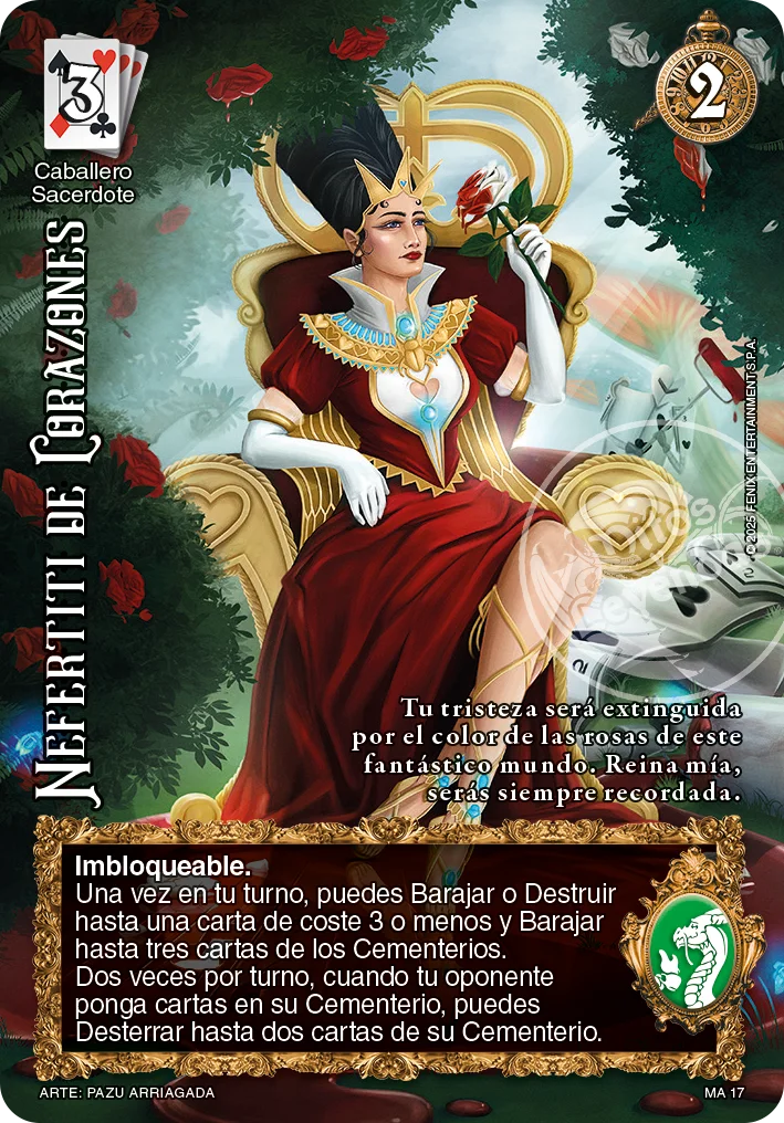 Nefertiti de Corazones 「onyria-349」「ES」