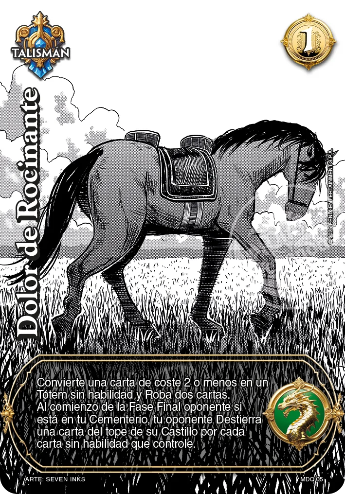 Dolor de Rocinante 「onyria-355」「ES」