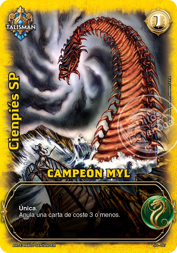 Cienpiés SP 「onyria-384」「ES」