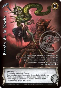 Bastón de la Noche #179 · Mitos y Leyendas