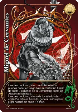 Miguel de Cervantes 「ONY-368」「ES」