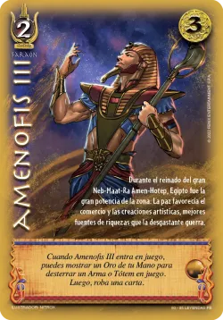 Amenofis III #062 · Mitos y Leyendas
