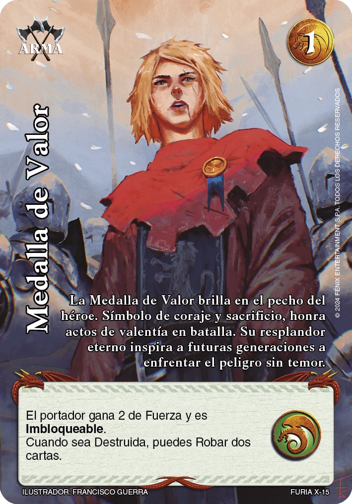 Medalla de Valor 「PEFA-250」「ES」