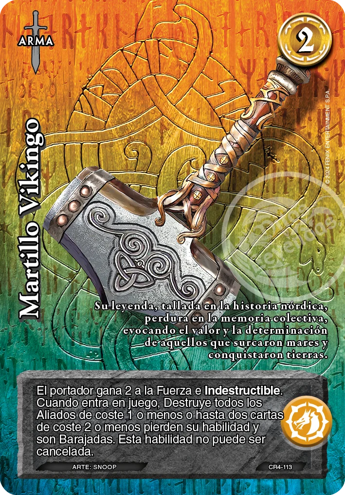 Martillo Vikingo 「raciales_imp_2024-107」「ES」