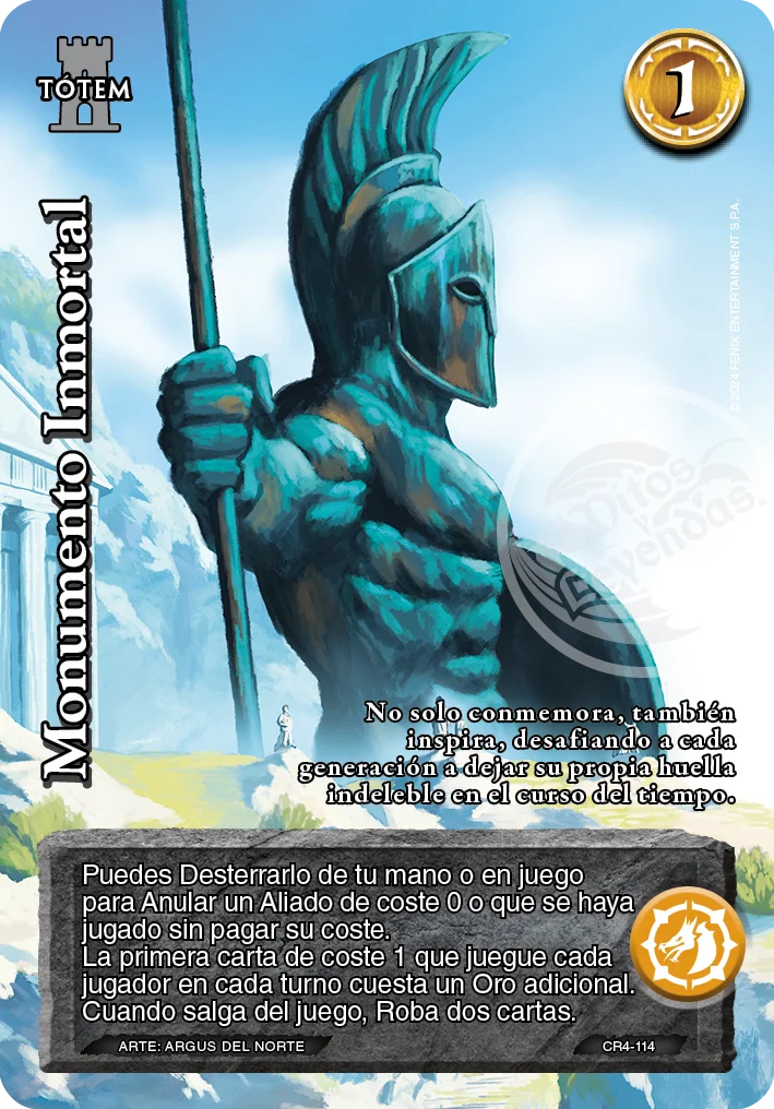 Monumento Inmortal 「raciales_imp_2024-108」「ES」