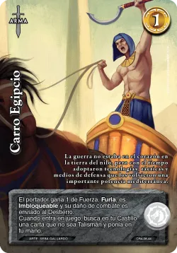 Carro Egipcio #008 · Mitos y Leyendas