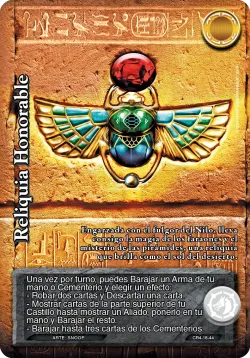Reliquia Honorable #016 · Mitos y Leyendas