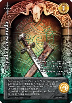 Espada Consagrada #017 · Mitos y Leyendas