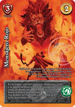Mensajero Rojo 「CR4-139」「ES」