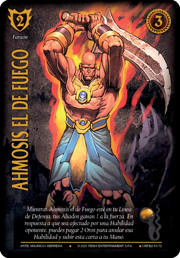 Ahmosis el de Fuego 「CRPB-125」「ES」