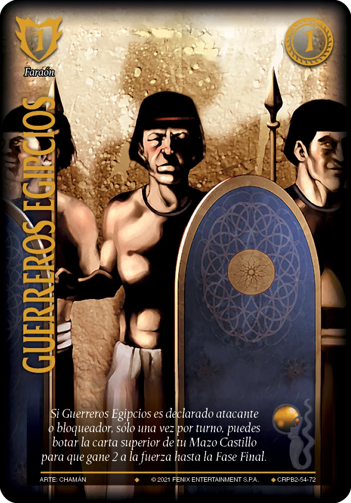 Guerreros Egipcios 「CRPB-126」「ES」