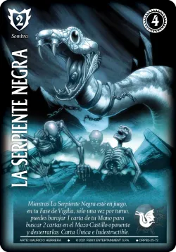 La Serpiente Negra 「CRPB-097」「ES」