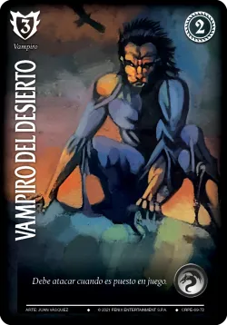 Vampiro del desierto 「CRPE-069」「ES」