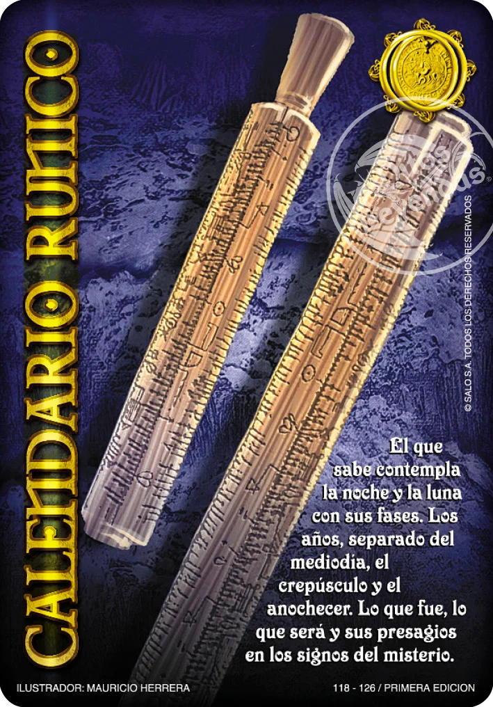 Calendario Runico 「RAG-118」「ES」