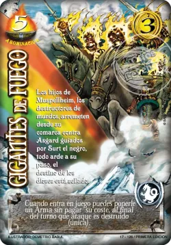 Gigantes de Fuego #017 · Mitos y Leyendas