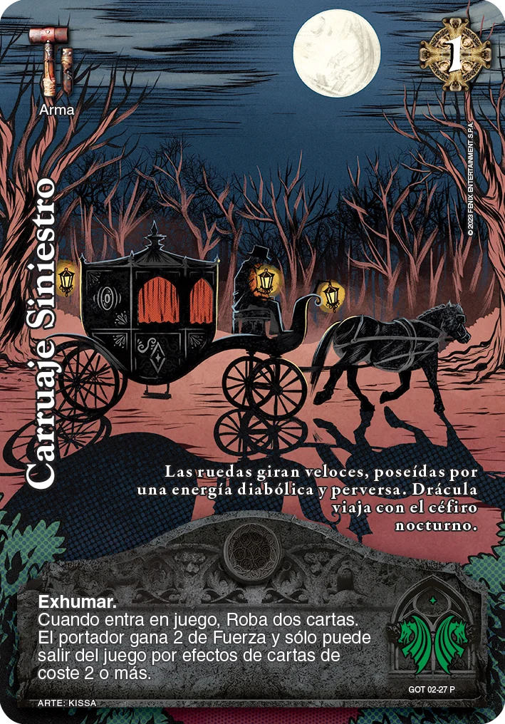 Carruaje Siniestro 「relatos_del_despertar_gotico-002」「ES」