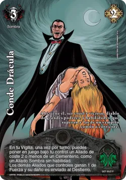 Conde Drácula 「GOT-003」「ES」