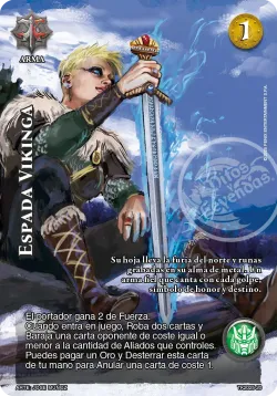 Espada Vikinga 「ritual-vudu-020」「ES」