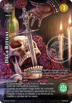 Daga Ritual 「ritual-vudu-029」「ES」