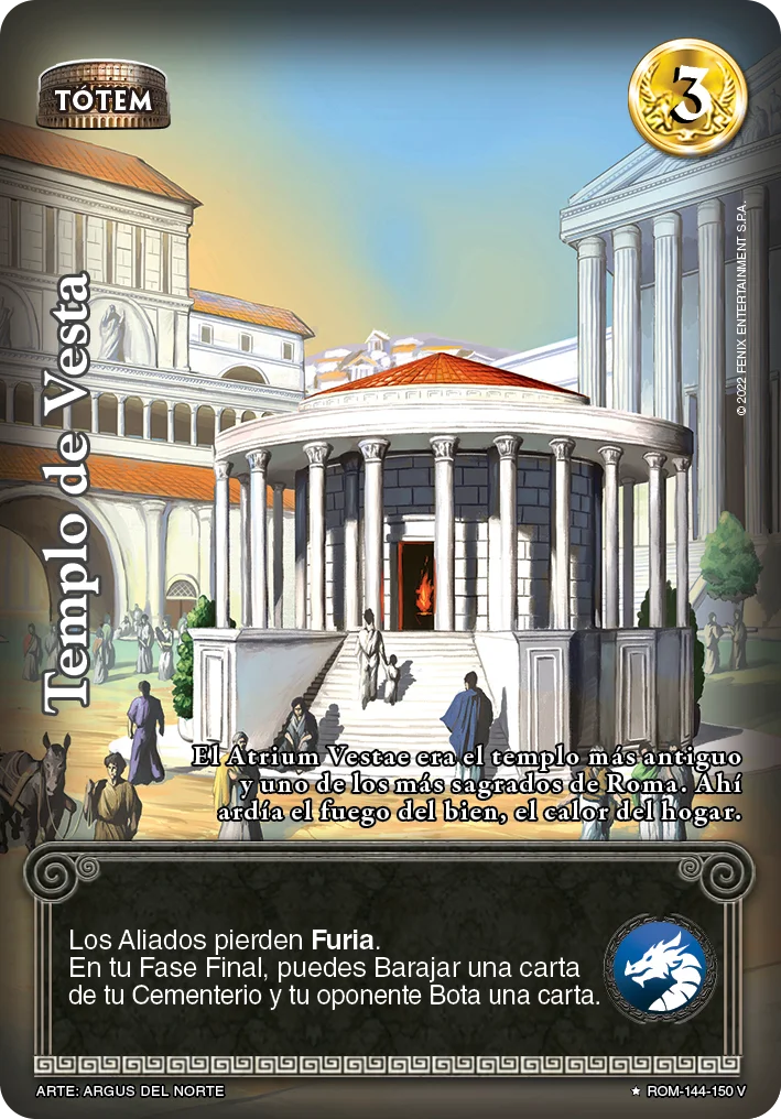 Templo de Vesta 「ROM-231」「ES」