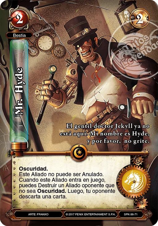 Mr. Hyde 「steampunk-036」 (ES)