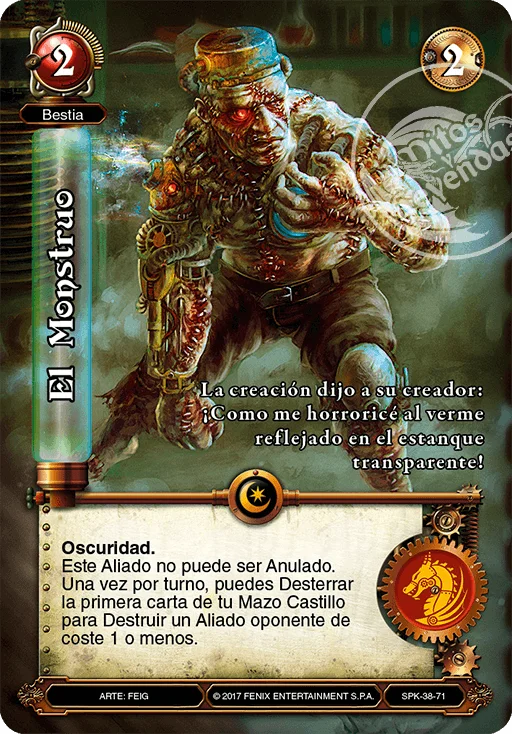 El Monstruo 「steampunk-038」 (ES)