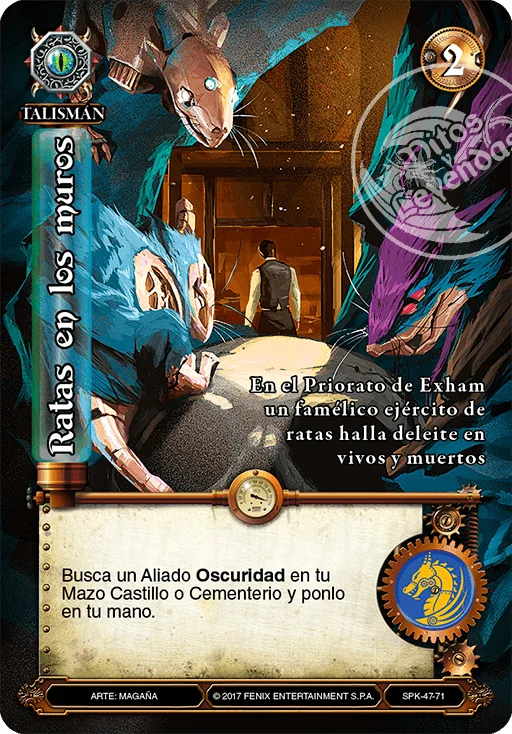 Ratas en los muros 「steampunk-047」 (ES)