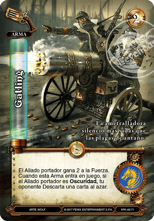 Gatling 「steampunk-049」 (ES)