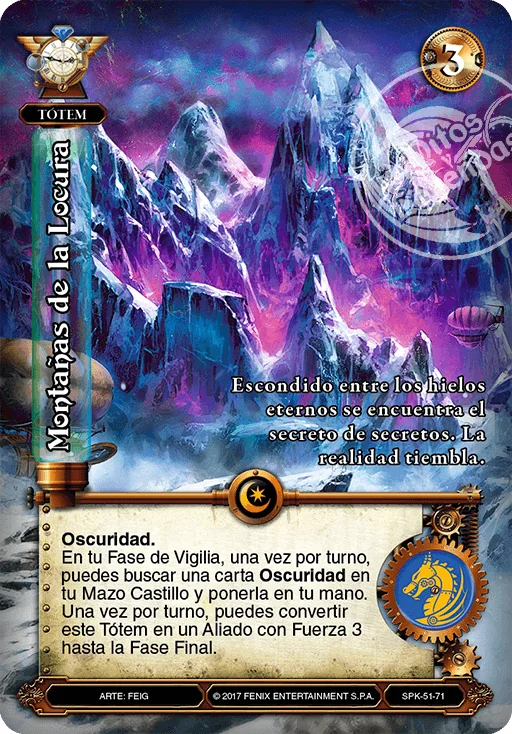 Montañas de la Locura 「steampunk-051」 (ES)