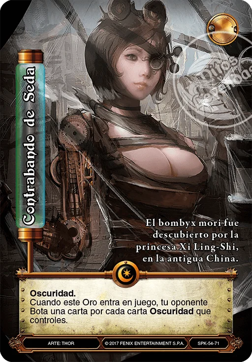 Gusanos de Seda 「steampunk-054」 (ES)