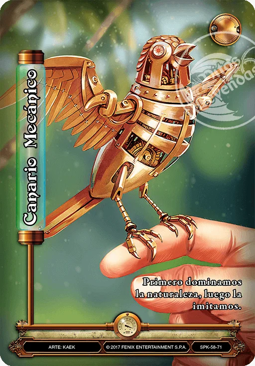 Canario Mecánico  「steampunk-058」 (ES)