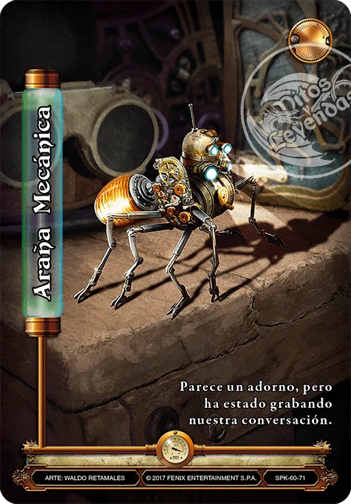 Araña Mecánica 「steampunk-060」 (ES)