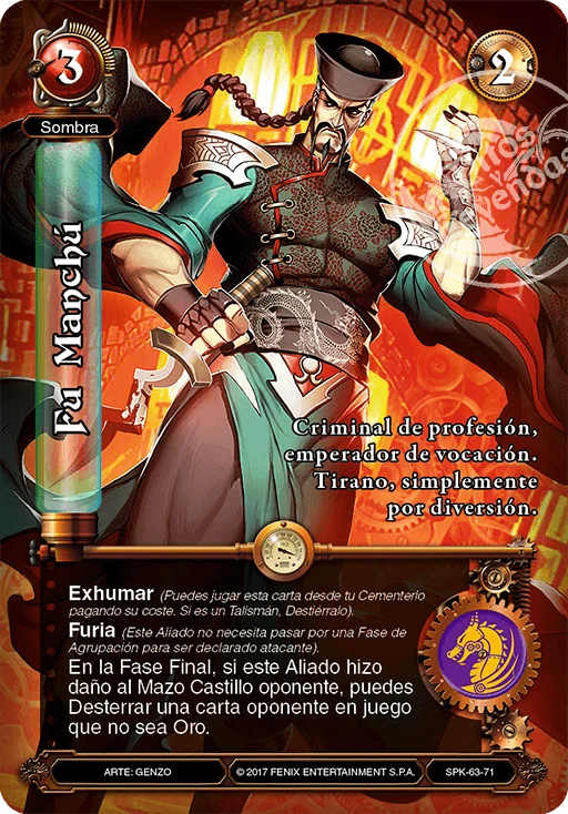 Fu Manchú 「steampunk-063」 (ES)