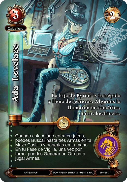 Ada Lovelace 「steampunk-065」 (ES)