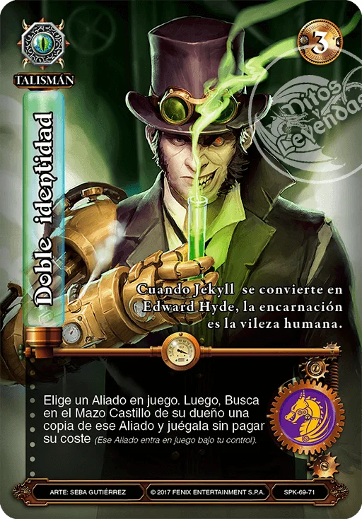 Doble identidad 「steampunk-069」 (ES)