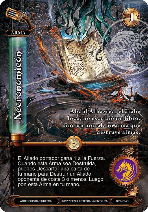 Necronomicón 「steampunk-070」 (ES)