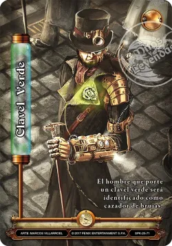 Clavel Verde 「SPK-025」「ES」