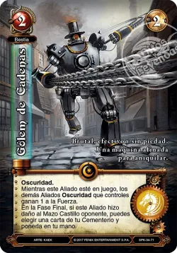 Golem de Cadenas 「SPK-034」「ES」