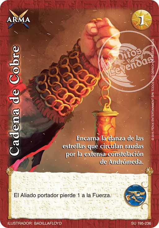 Cadena de Cobre 「sumeria-195」 (ES)