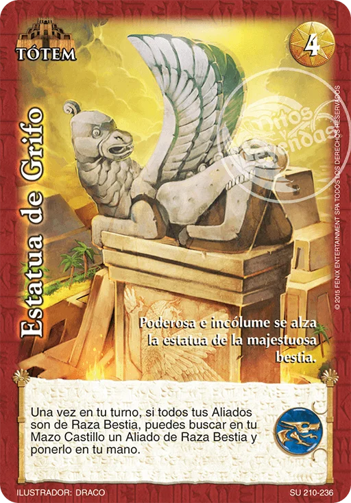 Estatua de Grifo 「sumeria-210」 (ES)