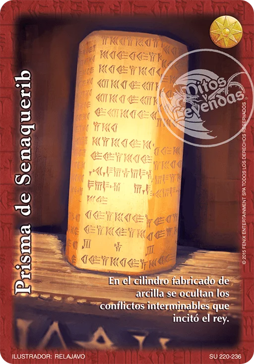 Prisma de Senaquerib 「sumeria-220」 (ES)