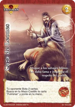 Caza de Leones #104 · Mitos y Leyendas