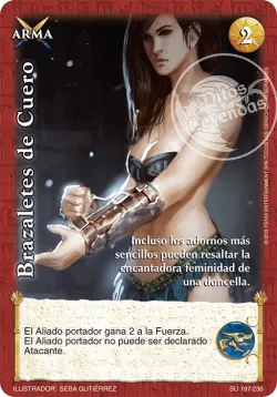Brazaletes de Cuero 「SU-197」「ES」
