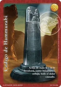 Código Hammurabi 「SU-213」「ES」