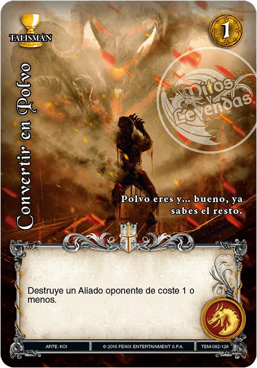 Convertir en Polvo 「templarios-082」 (ES)
