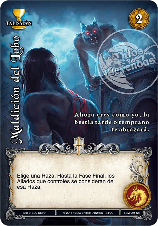 Maldición del Lobo 「templarios-091」「ES」